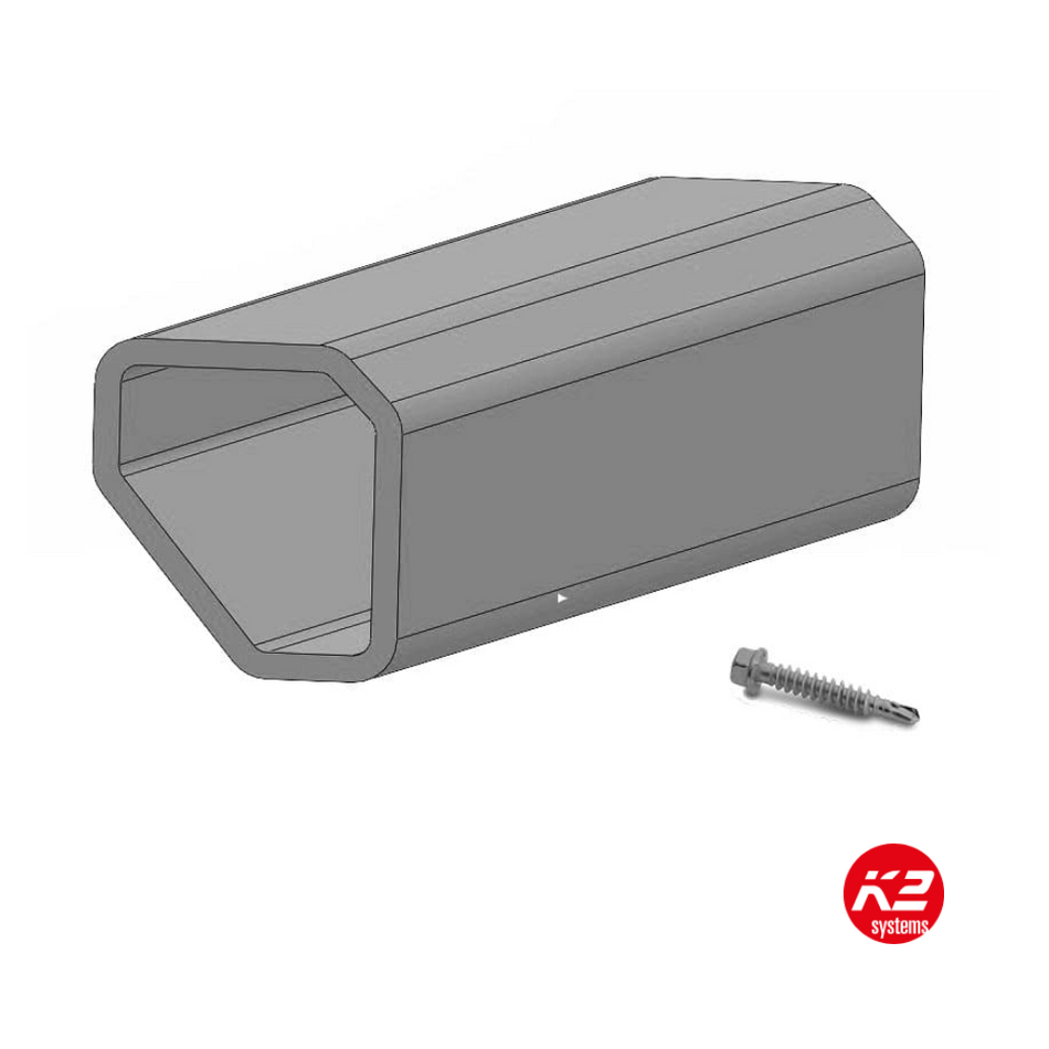Rail - Connectors SingleRail 63 Set