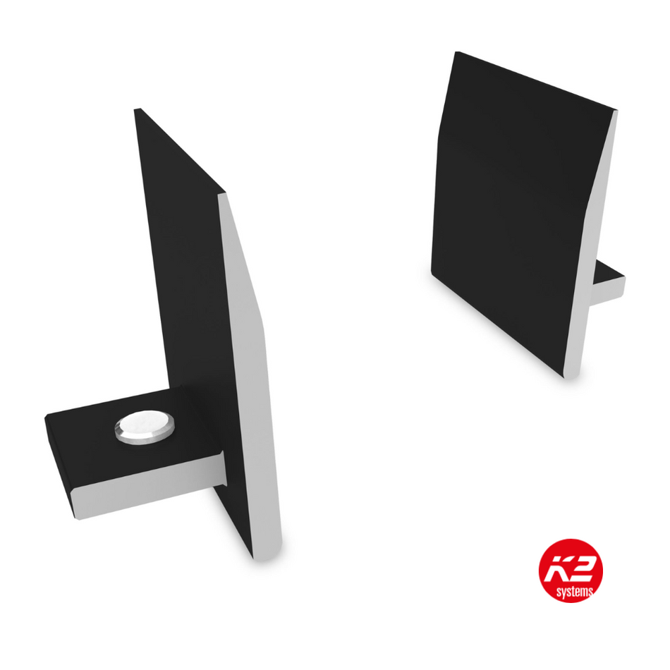 Rail - End Cap InsertionRail 2.0 EndStop Black