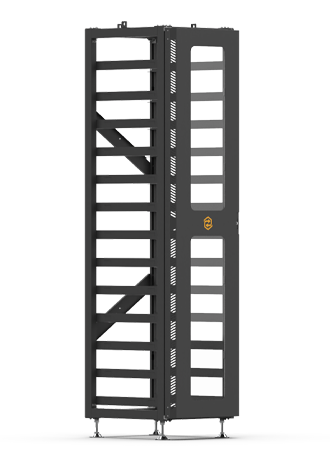 Battery Rack for up to  61.44kWh Sunsynk HV Battery.