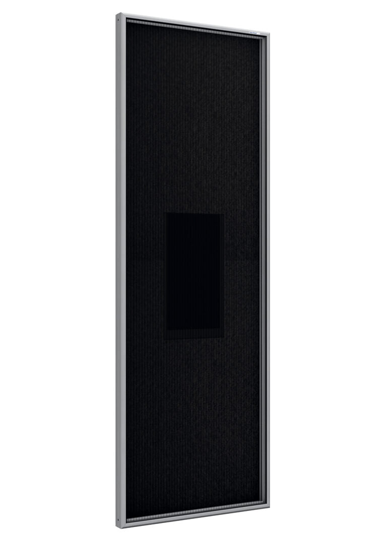 SolarVenti SV14 Aluminium Frame with wall mount kit - Regulator
