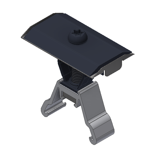 ValkAce -Panel Clamp -Middle Black