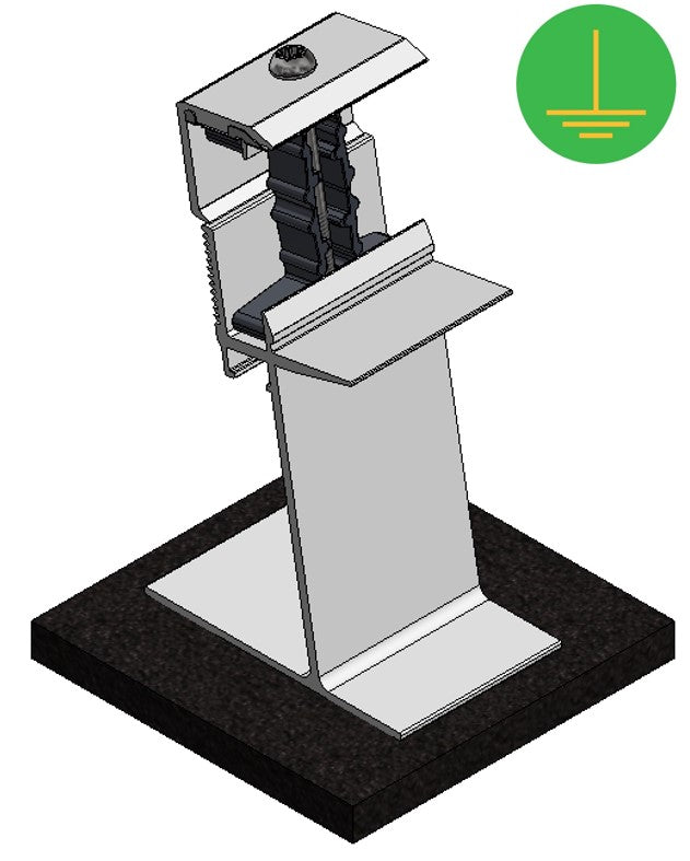 Valk Valkpro+ Alu Front Foot L10° Panel Support