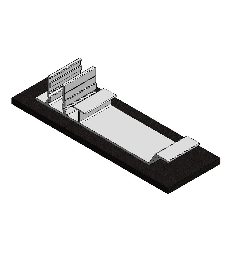 Valk Valkpro+ Alu. Panel Support Back Foot (Base)