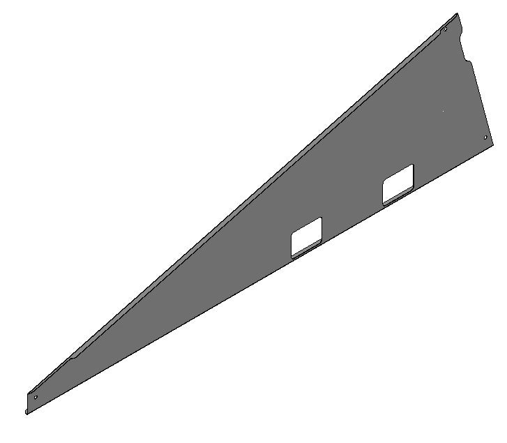 Valk Valkpro+ Galv Side Plate L15° (Left)