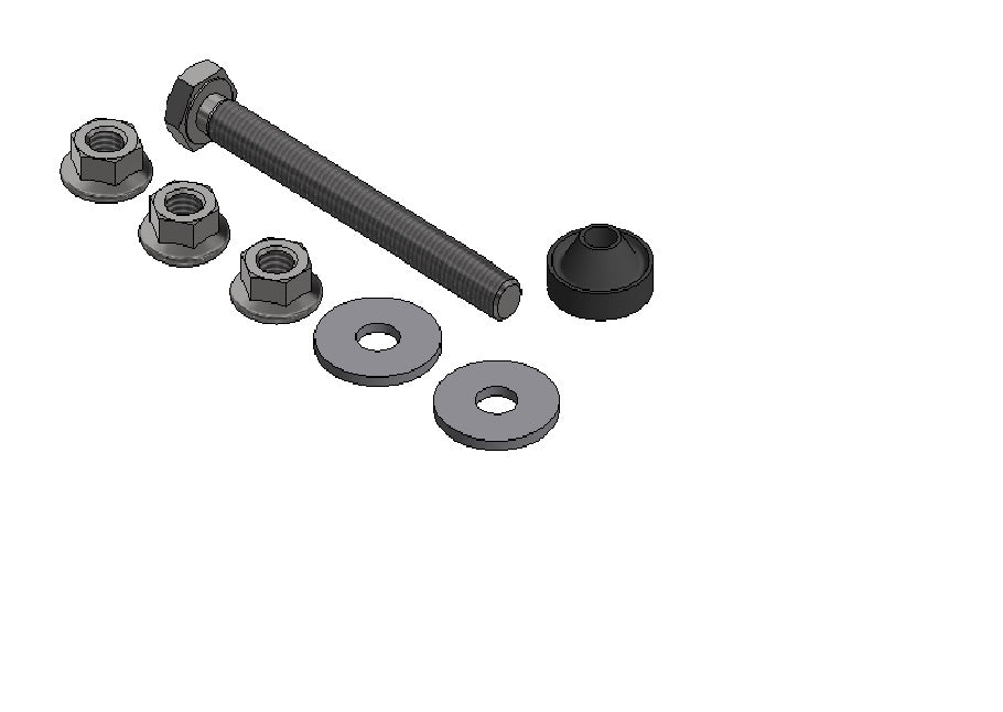Valk Valksolarfix - Ss. Mounting Set M10 + Sealing Ring
