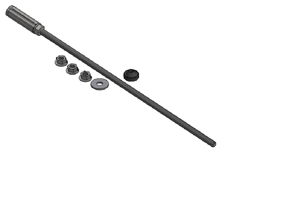 Valk Valksolarfix - Ss. Concrete Anchor M10 L=400mm