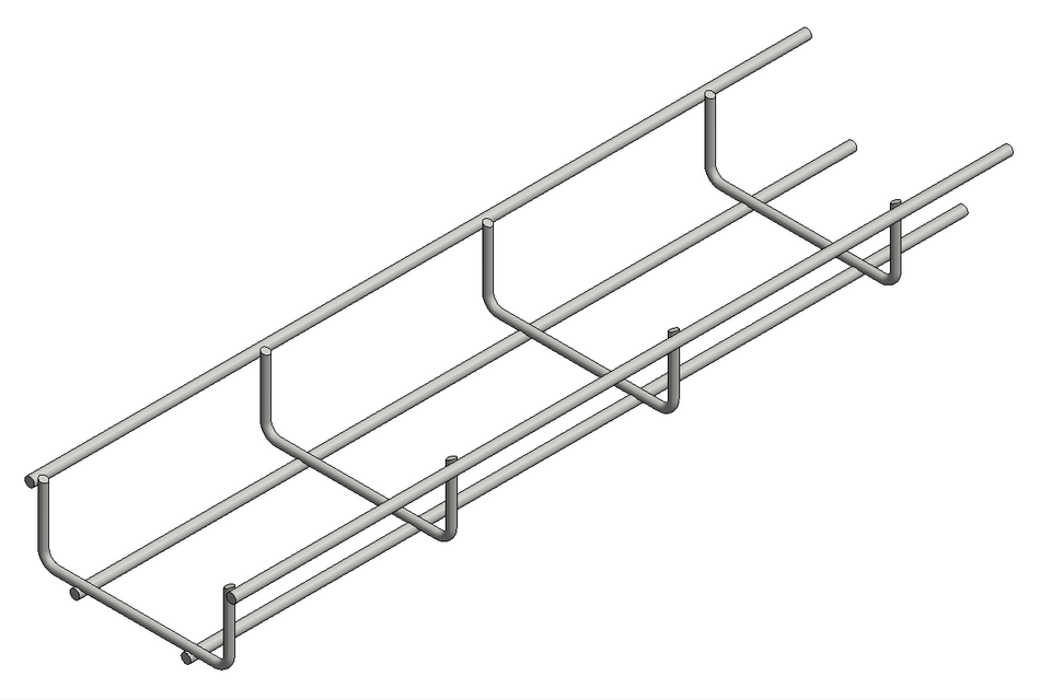 Valk Valkcablecare Galv Cable Basket B=100 H=35 L=3000Mm