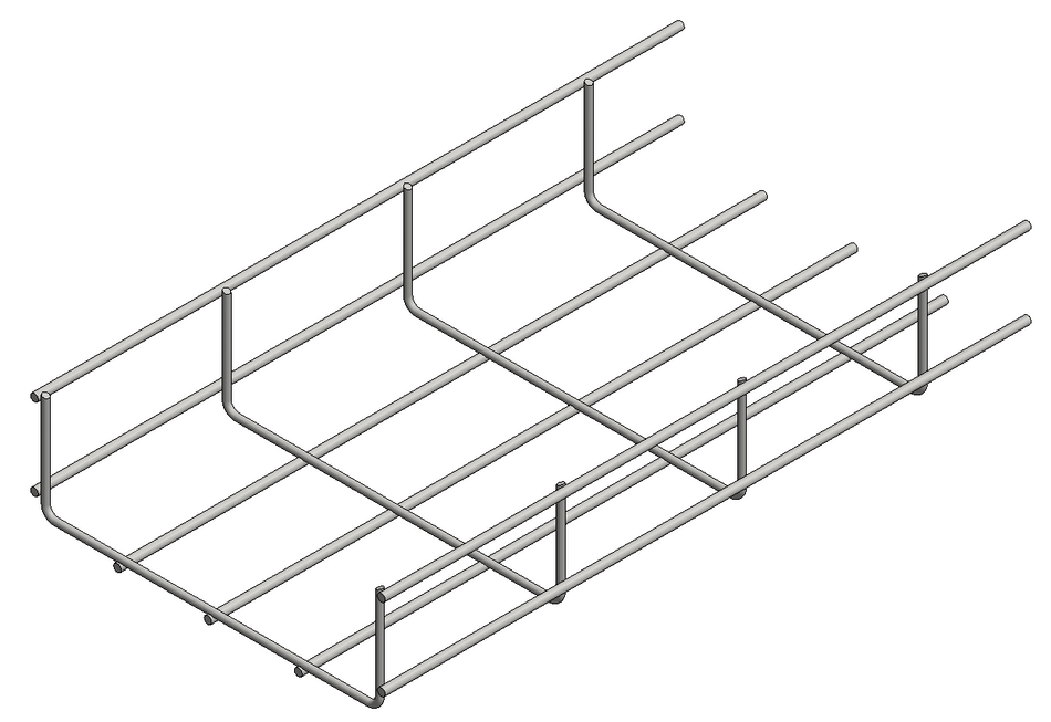 Valk Valkcablecare Galv Cable Basket B=200 H=60 L=3000Mm