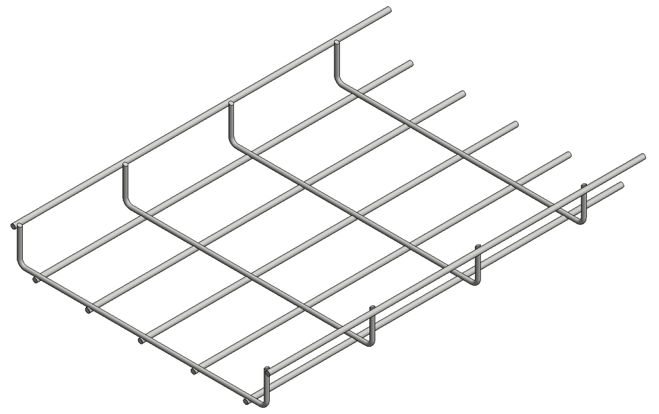 Valk Valkcablecare Galv Cable Basket B=250 H=35 L=3000Mm