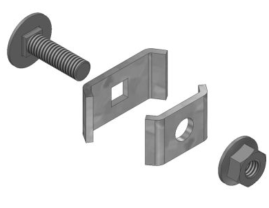 Valk Valkcablecare Galv Coupling Cable Basket