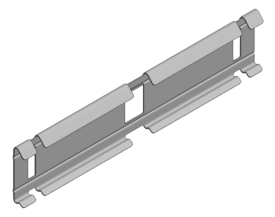 Valk Valkcablecare Galv Coupling Cable Basket H=60 Clip-On