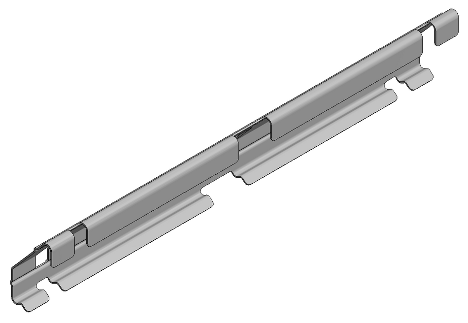 Valk Valkcablecare Galv Coupling Cable Basket H=35 Clip-On