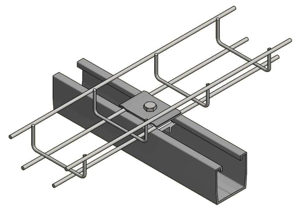 Valk Valkcablecare Alu Mounting Clamp Cable Baskets To Prof