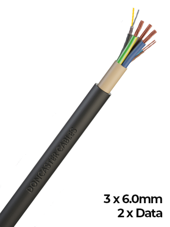 Powerwall Connect - AIO Cable Solution PW3 - 10m - 3 x 6.0mm - 2 x DATA