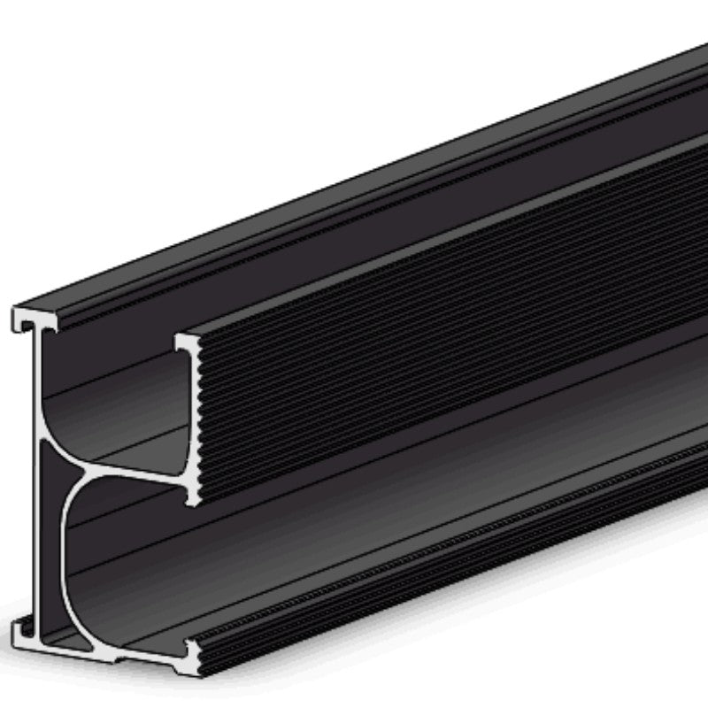 Fastensol 3550mm Black Rail