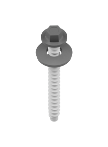 GSE Self-Tapping Screw + GSE Washer BLACK  - Single