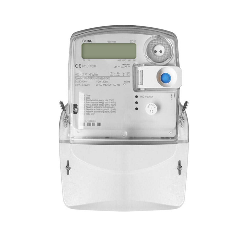 ISKRA MT174 CT -  3 Phase CT Operated Generation Meter