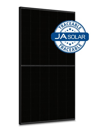 JA Solar 435W N-type Bifacial Double Glass Traceable LB All Black with MC4