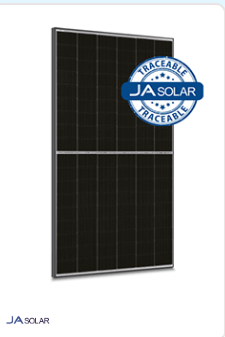 JA Solar 535W Bi-Facial TOPCon N-Type MMB Half-Cell LB Traceable Black Frame MC4