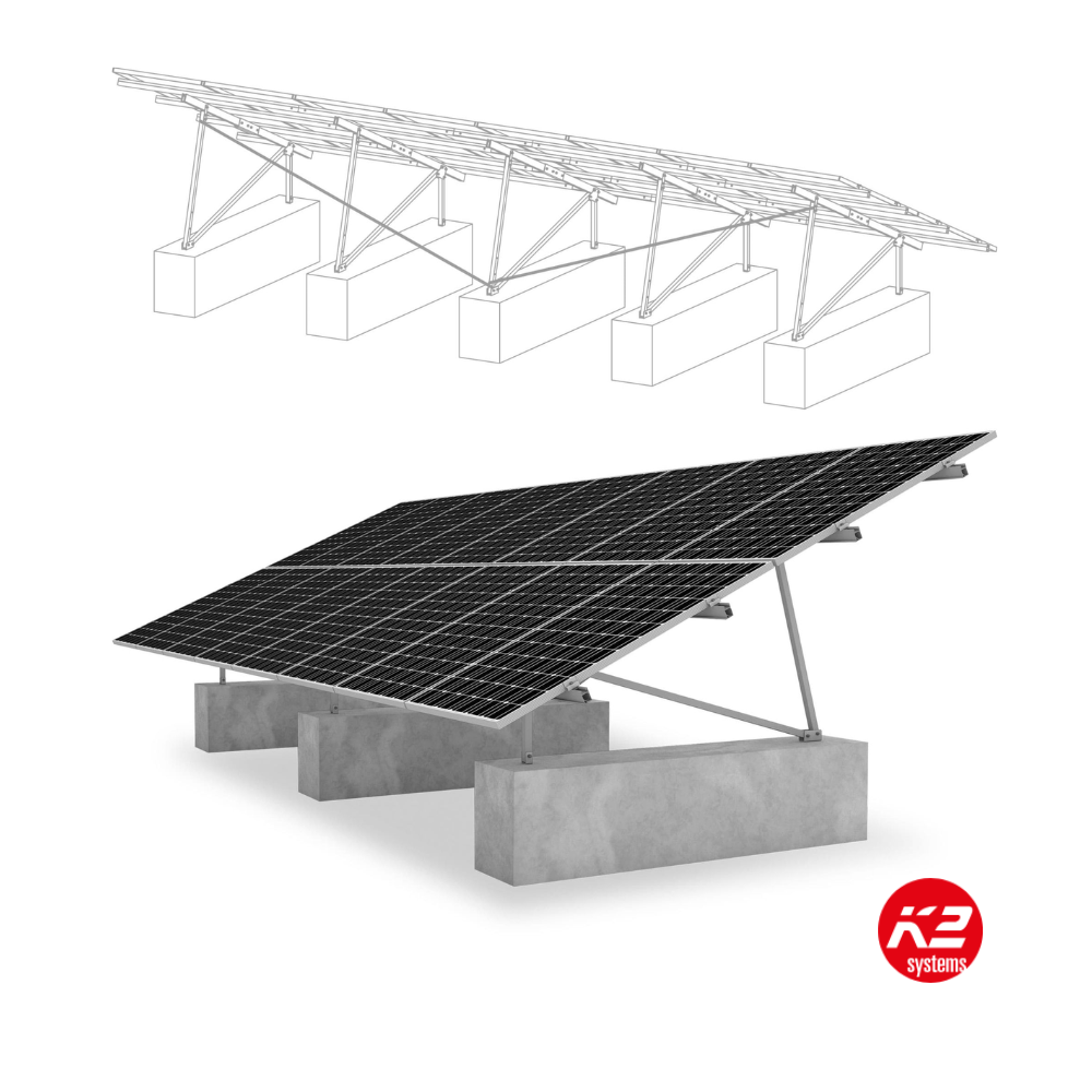 Kit P| P-Rack GMS-Kit 15/20/25° 1.3kN/m² – Nuvision Energy Ltd
