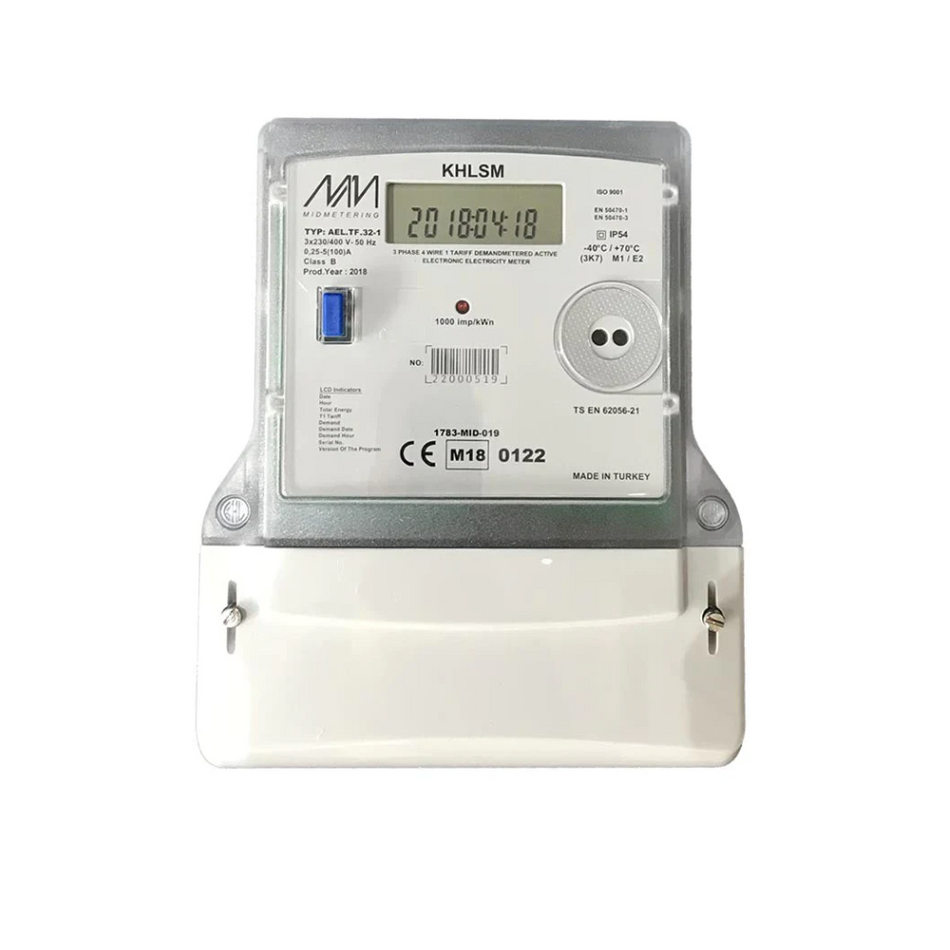 KOHLER 3 Phase Generation Meter AEL TF 32-1 (no pulse)