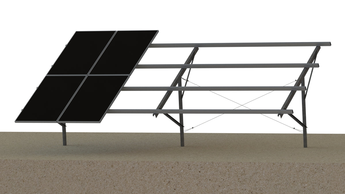 Sunfixings Ground Mounts - Solar Panel Ground Mounting – Nuvision ...