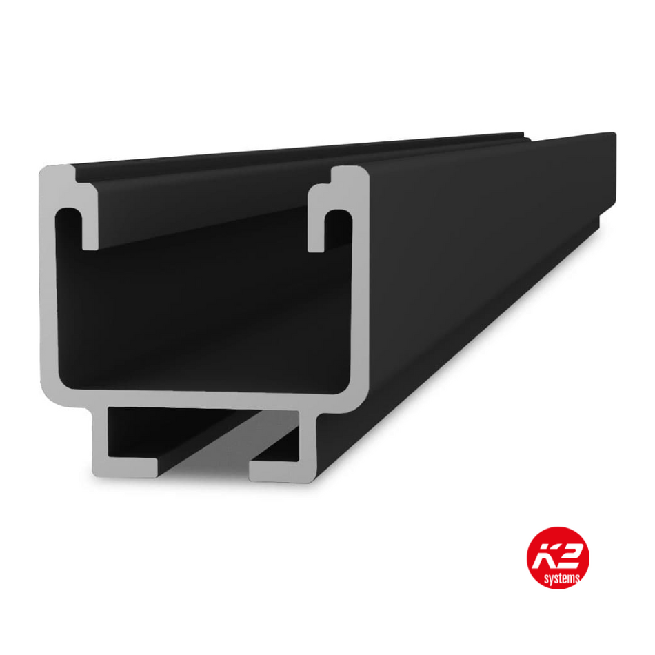 Rail - SolidRail Light; 4.80 m Black