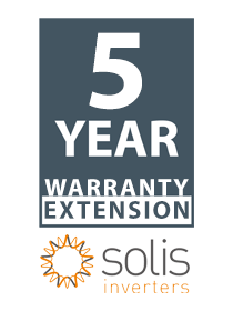 Solis Warranty Ext. of 5 years (Total 10 years) for 100kW