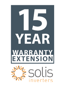 Solis Warranty Ext. of 15 years (Total 20 years) for 100kW