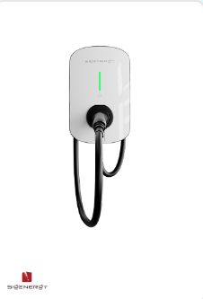 Sigenergy EV AC Charger 22kW 4G 5m Cable Type2 White