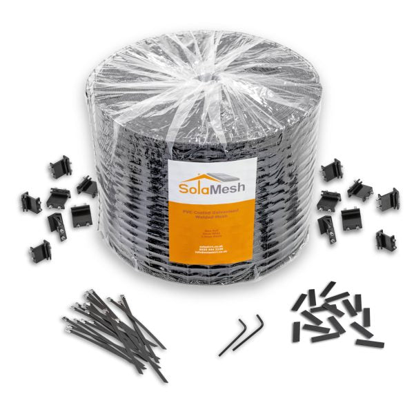 SolaMesh – 30m kit with Sola Skirt clamps